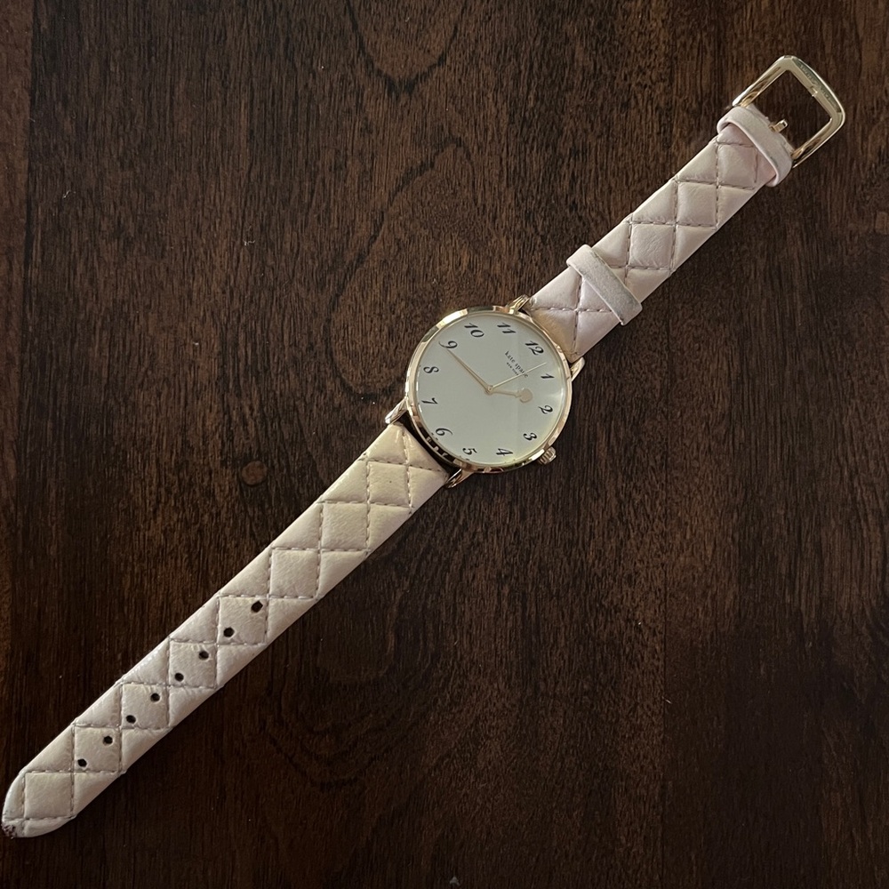 Kate Spade Quilted Strap Watch